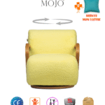 Soho Twist Dönen Ayaklı Çocuk Koltuğu Sarı