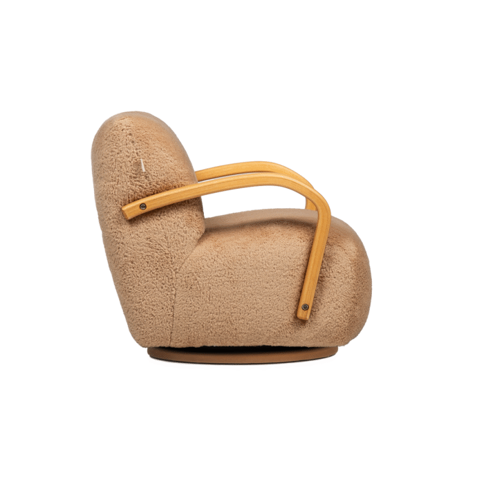 Soho Twist Dönen Ayaklı Çocuk Koltuğu Vizon - Görsel 3