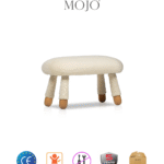 Yoyo İkili Çocuk Taburesi Krem