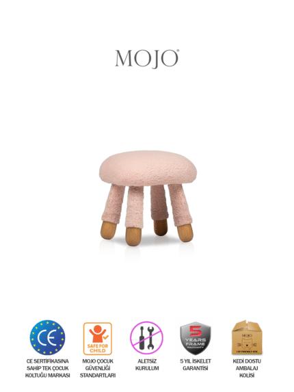 Yoyo Çocuk Taburesi Pembe