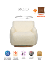 Mango Twist Dönen Ayaklı Çocuk Koltuğu Krem