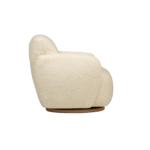 Mango Twist Dönen Ayaklı Çocuk Koltuğu Krem - Görsel 3