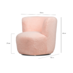 Kiwi Çocuk Koltuğu Pembe - Görsel 7